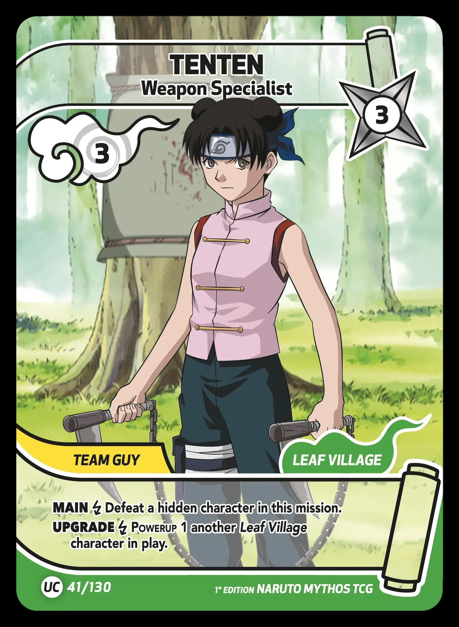 Tenten — Weapon Specialist