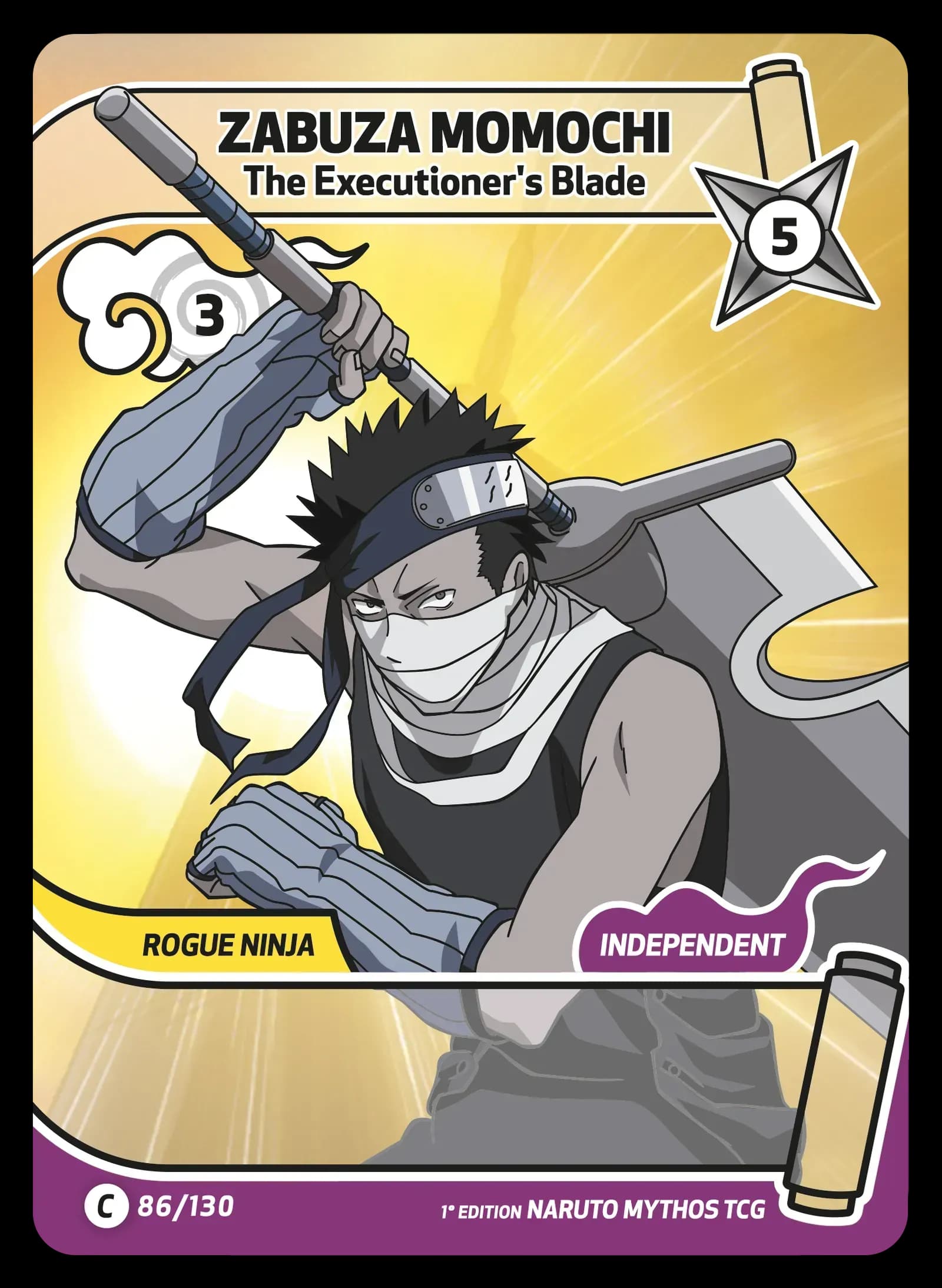 Zabuza Momochi — The Executioner's Blade