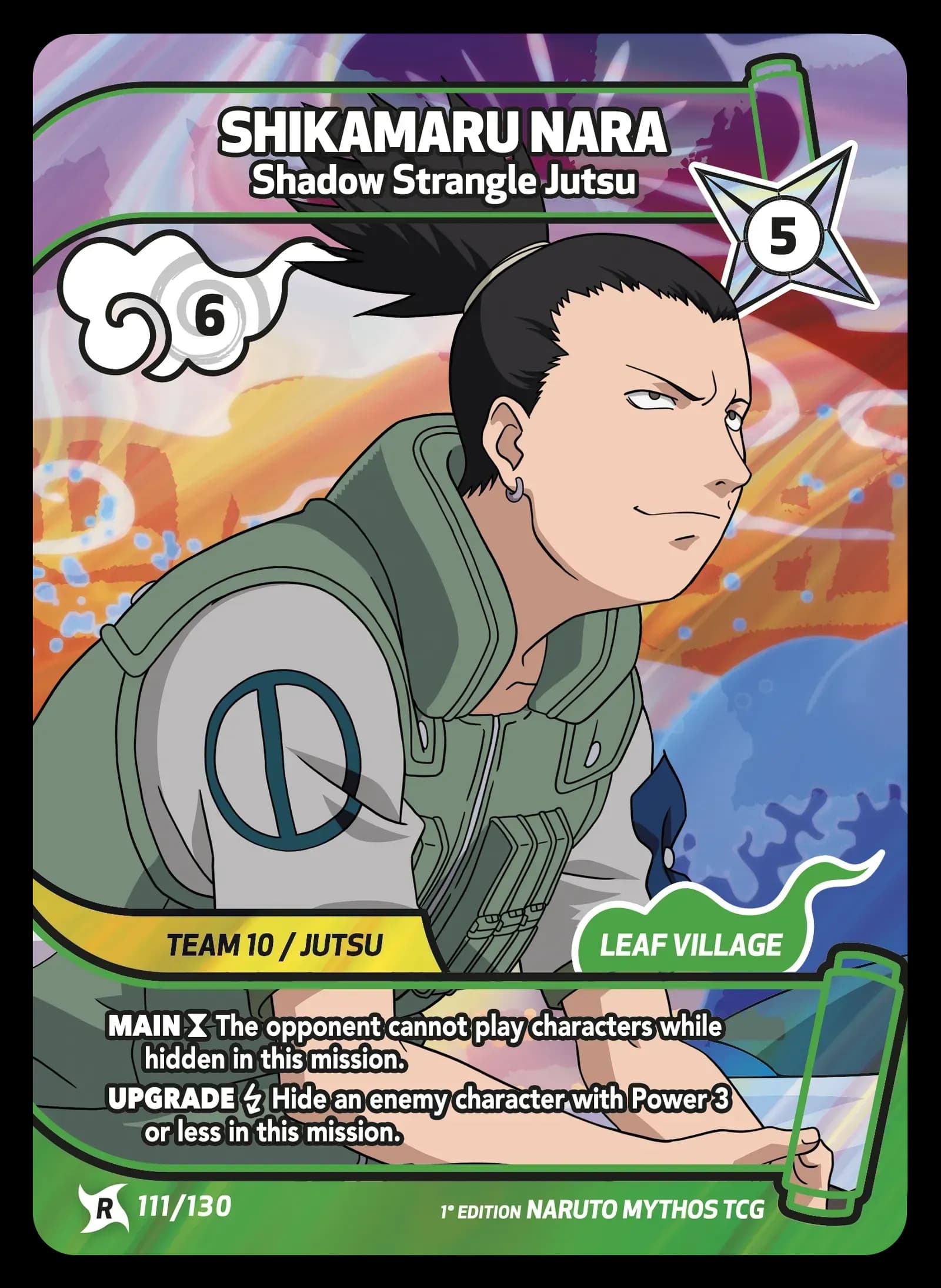 Shikamaru Nara — Shadow Strangle Jutsu