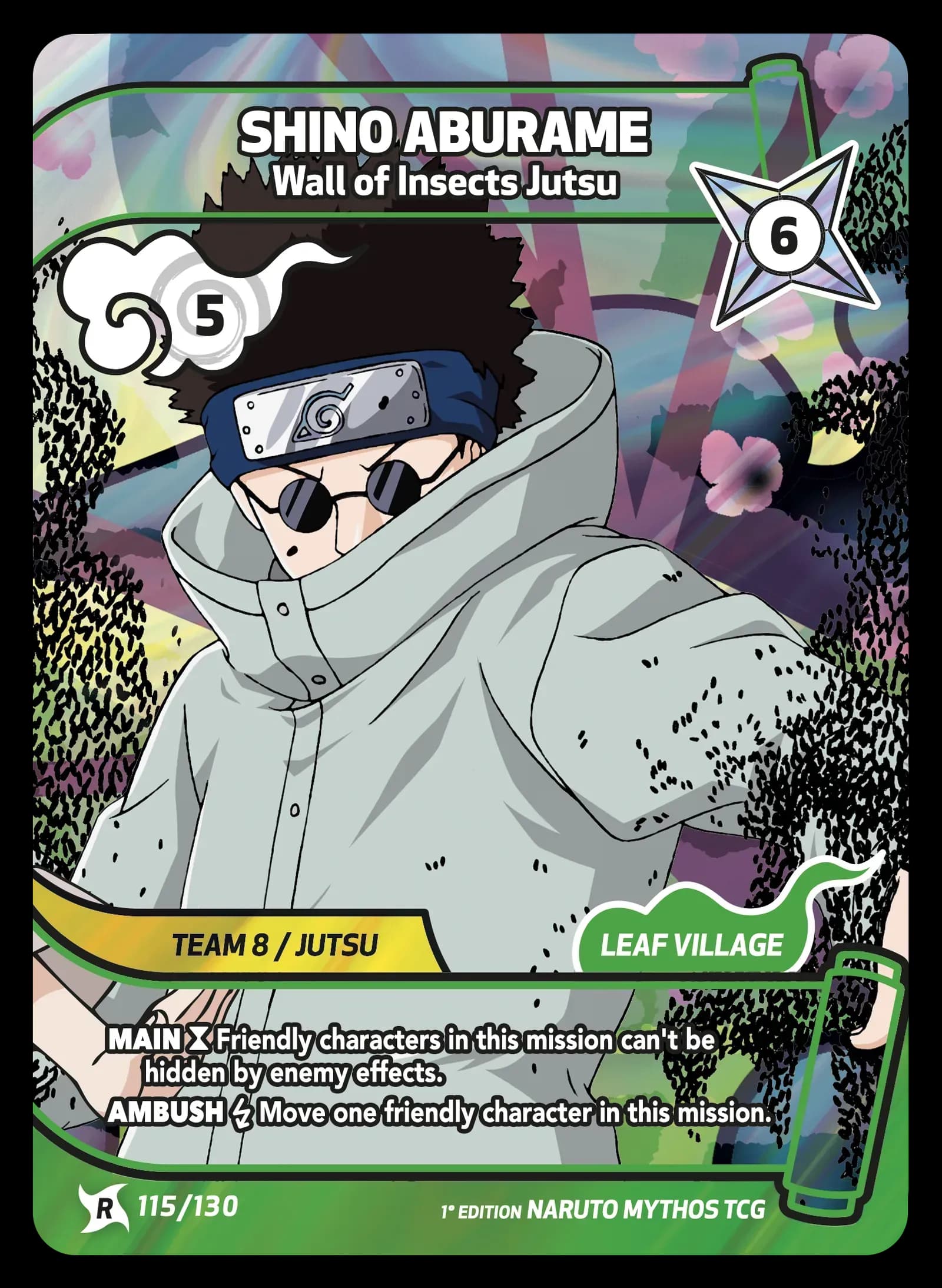 Ino Yamanaka — Mind Destruction Jutsu