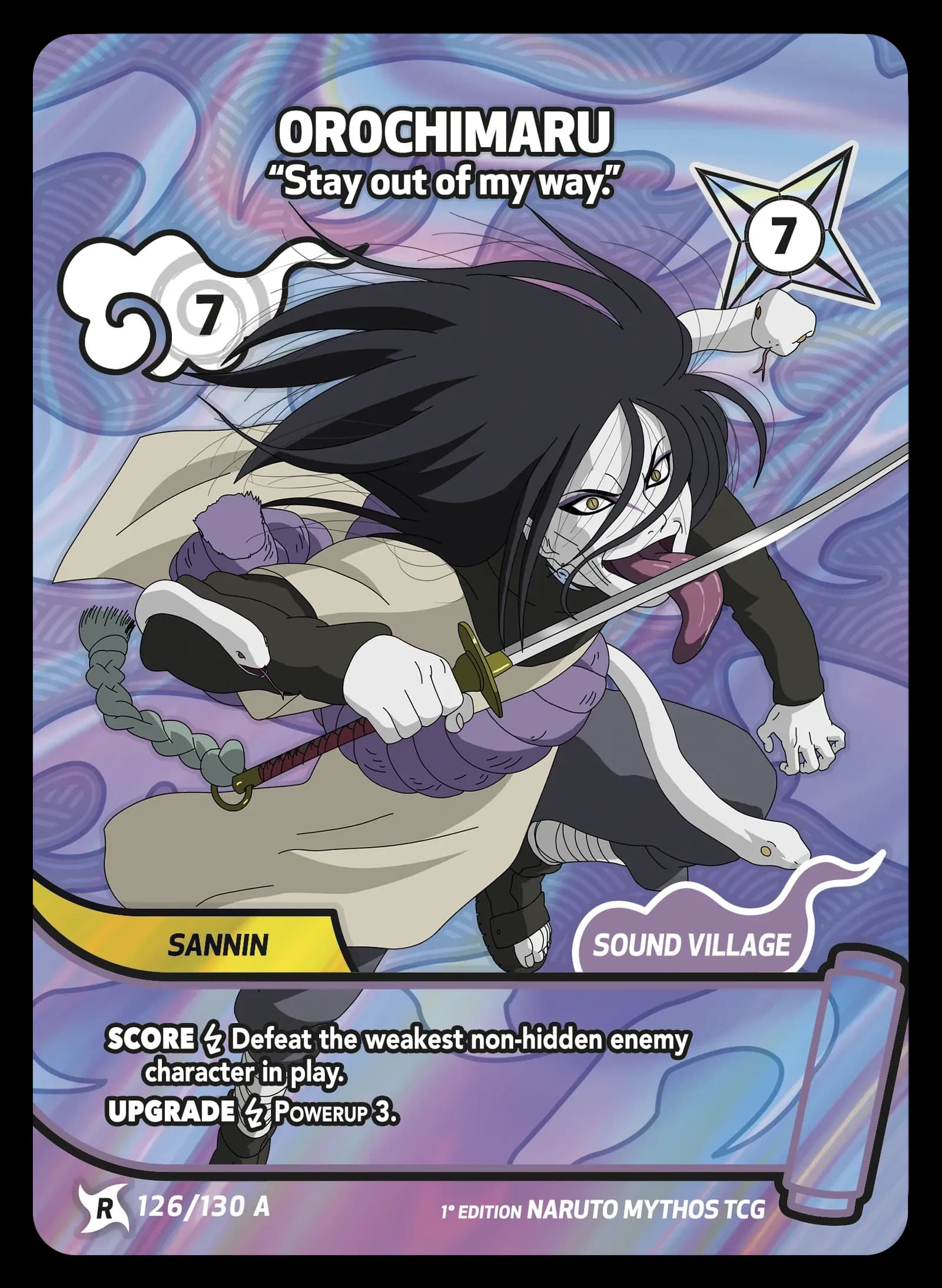 Gaara — "I fight only for myself."