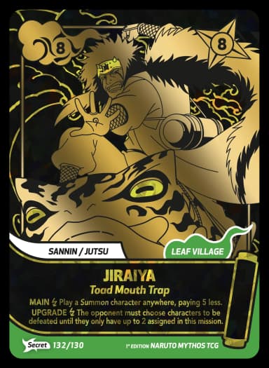 Jiraiya — Toad Mouth Trap